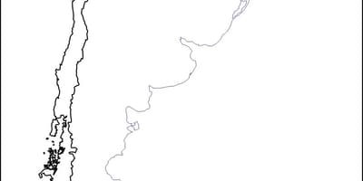 Slepá mapa Chile