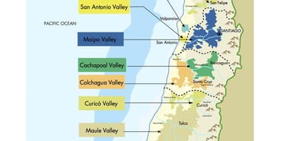 Mapa mapování Chile